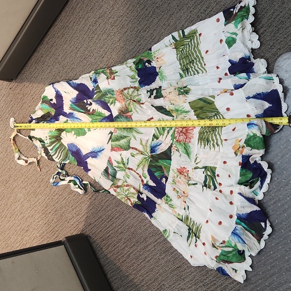 Farm Rio Mitra Halter Dress Size Medium - Picture 7 of 16